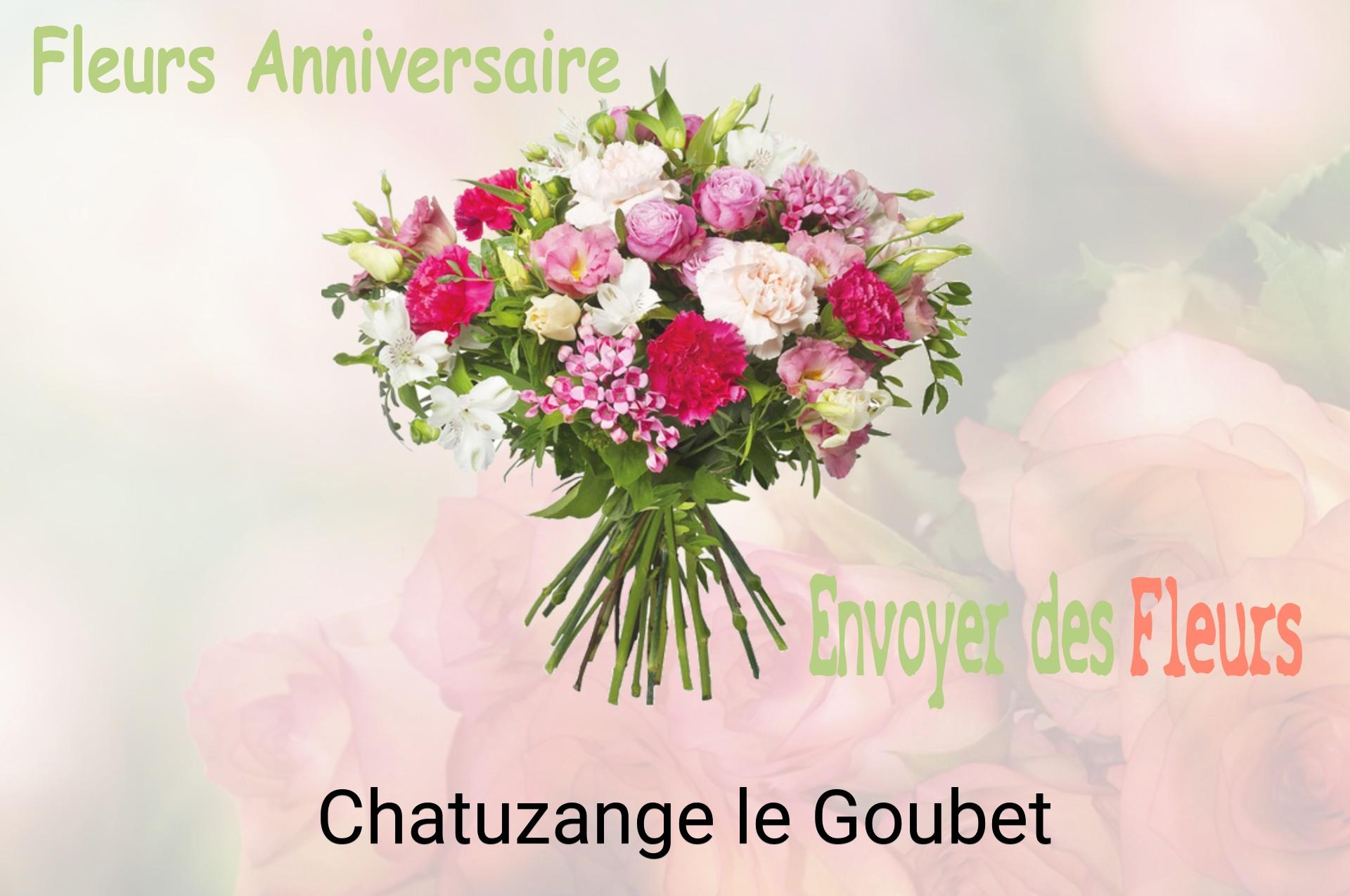Bouquet de fleurs d’anniversaire livré à Chatuzange-le-Goubet